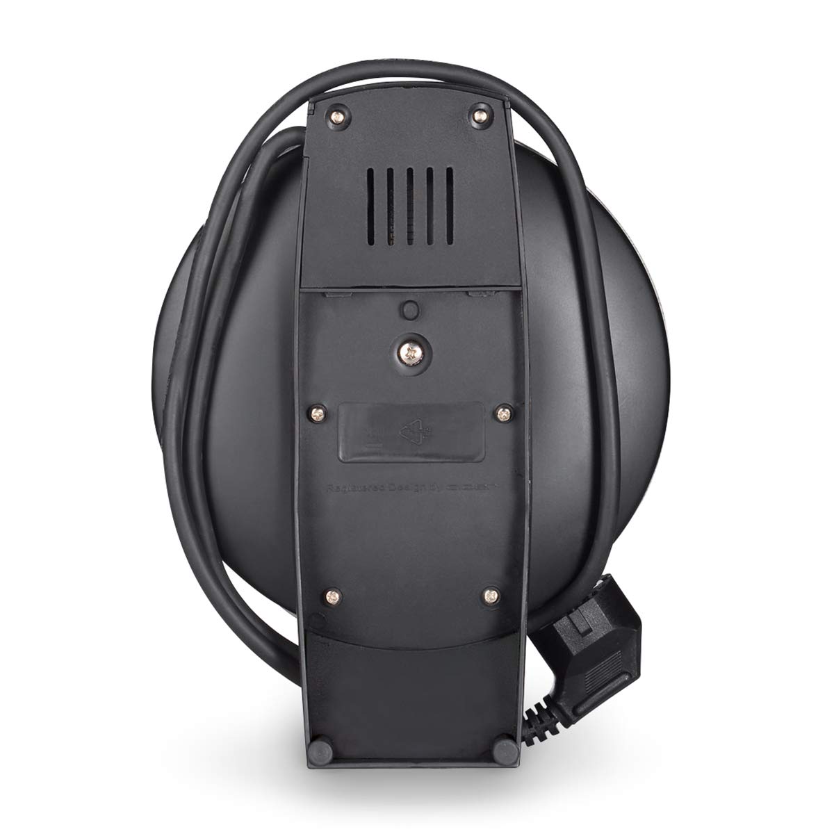 Waffeleisen für klassische Herzwaffeln, 930W, 15,5 cm, einstellbarer Bräunungsgrad, schwarz ✅